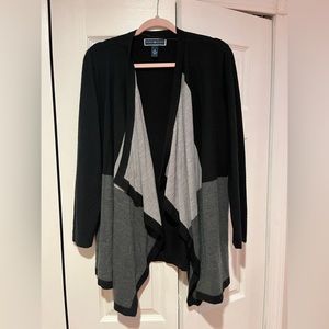 Flowing Color Block Cardigan